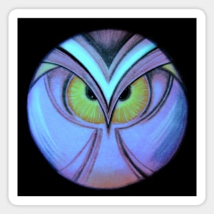 NEON DECO OWL,,,House of Harlequin Sticker